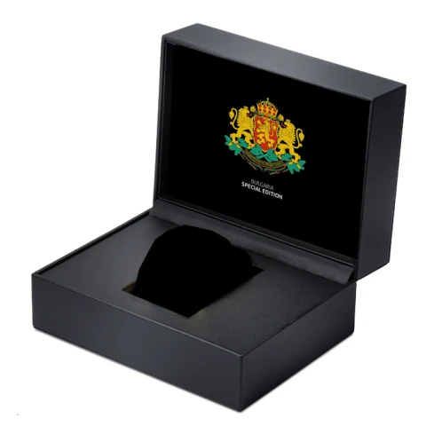 Мъжки ръчен часовник с автоматичен механизъм - корпус от Стомана - Стоманена верижка - цвят Скелетон Розово Злато