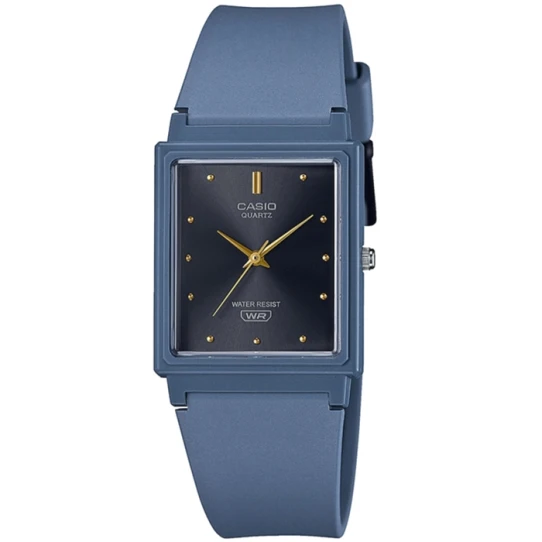 Дамски ръчен часовник с кварцов механизъм - корпус от Полимер - Полимер - цвят Черен Син