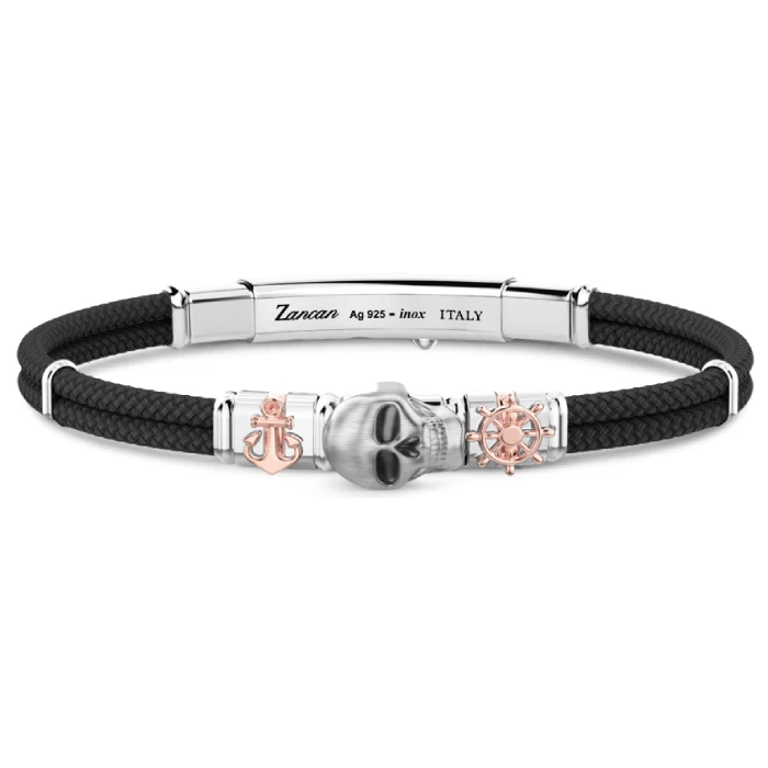 Мъжки гривна от 925 Сребро - с форма Други - - розово злато