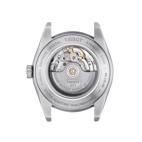 Мъжки ръчен часовник с автоматичен механизъм - корпус от Стомана - Стоманена верижка - цвят Зелен Сив