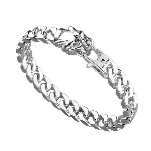 Мъжки гривна от 925 Сребро - с форма Други - - Сив