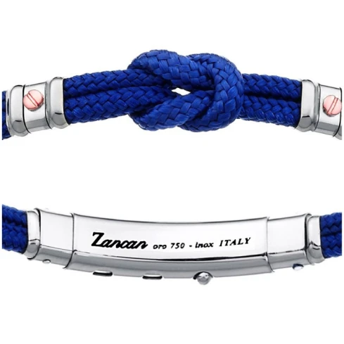 Мъжки гривна от 925 Сребро - с форма Други - - Стомана / Сребро