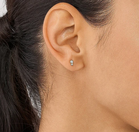 Дамски обеци от Медицинска стомана - с форма