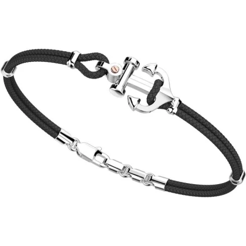 Мъжки гривна от 316l Медицинска стомана - с форма Други - - Черен