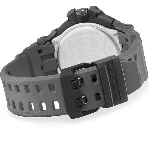 Мъжки ръчен часовник с кварцов механизъм - корпус от Полимер - Полимер - цвят Сив Син