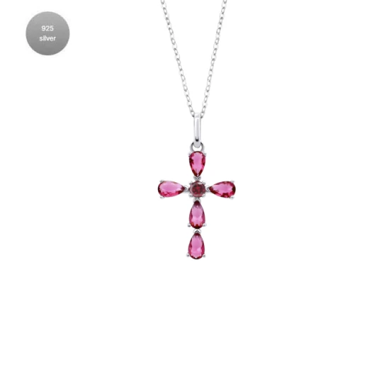 Дамски от 925 Сребро - с форма - - Сив