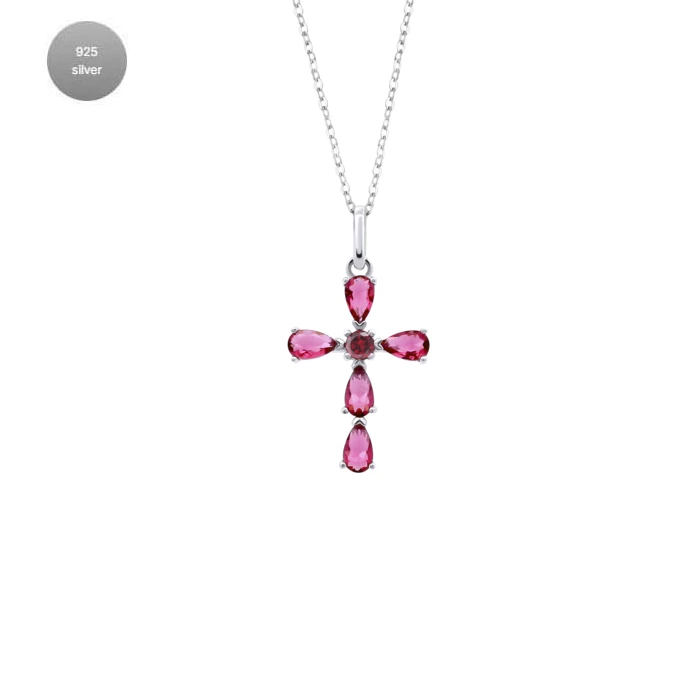 Дамски от 925 Сребро - с форма - - Сив