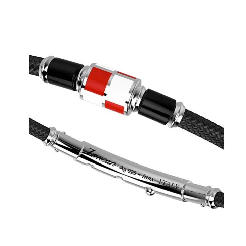 Мъжки гривна от 925 Сребро - с форма