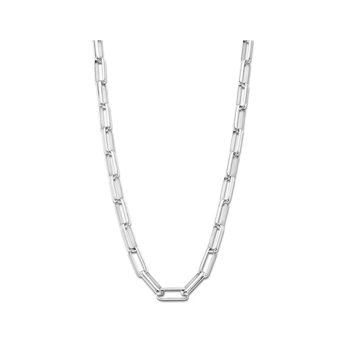 Дамски колие от 316l Медицинска стомана - с форма - - Полиран завършек