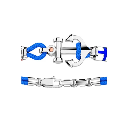 Мъжки гривна от 925 Сребро - с форма