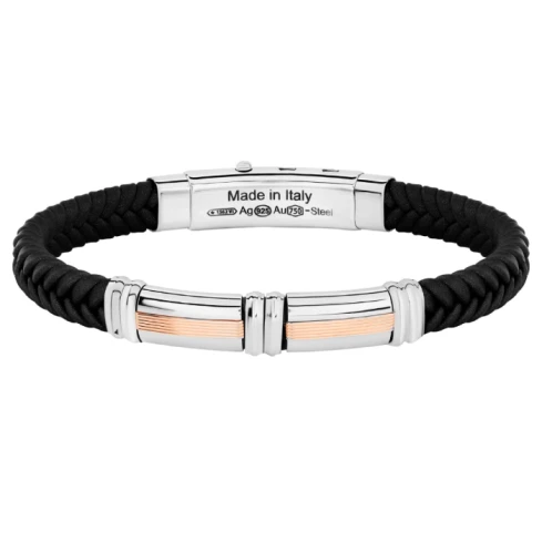 Мъжки гривна от 925 Сребро - с форма