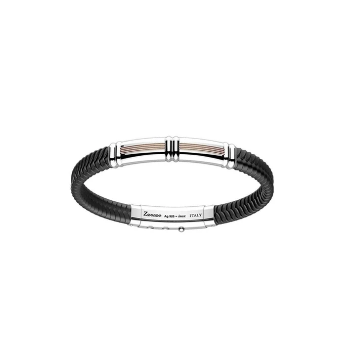 Мъжки гривна от 925 Сребро - с форма