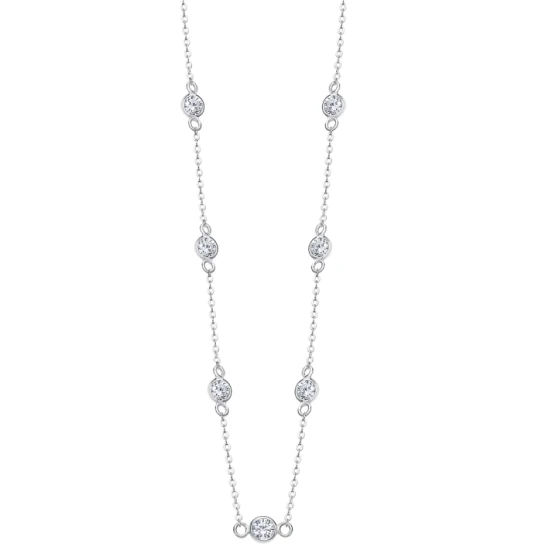 Дамски колие от 925 Сребро - с форма
