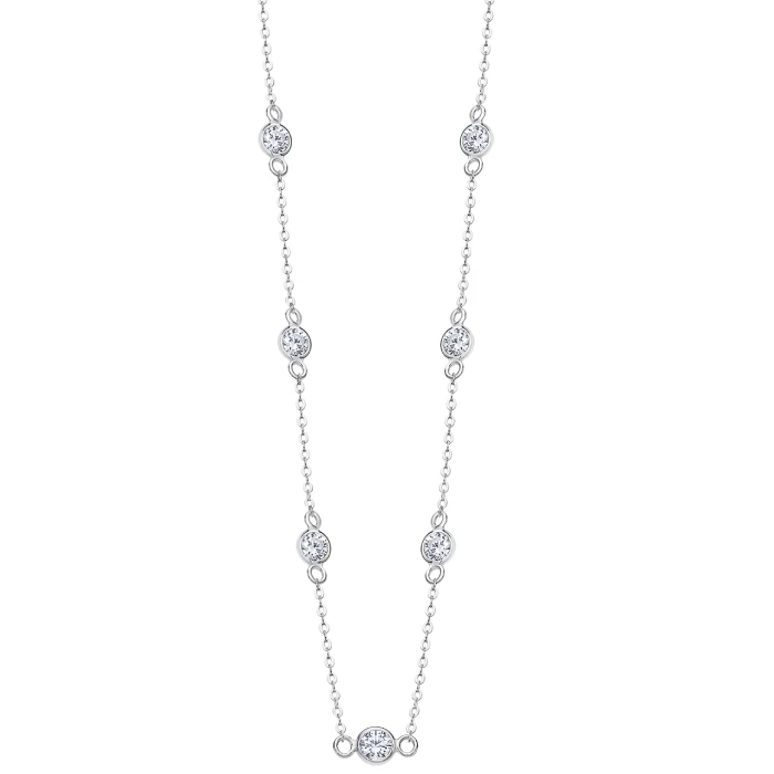 Дамски колие от 925 Сребро - с форма