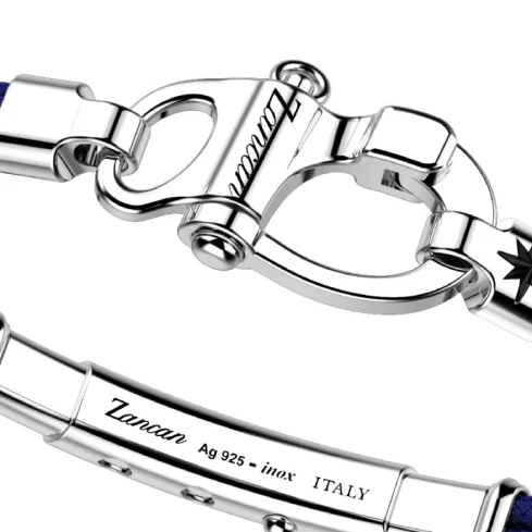 Мъжки гривна от 925 Сребро - с форма