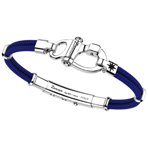 Мъжки гривна от 925 Сребро - с форма