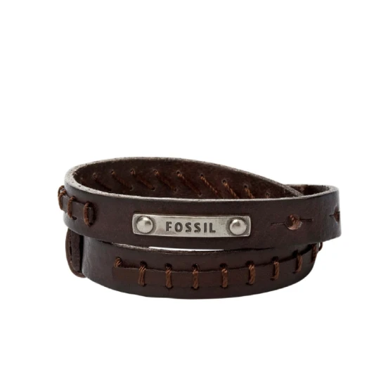 Мъжки гривна от 316l Кожа - с форма