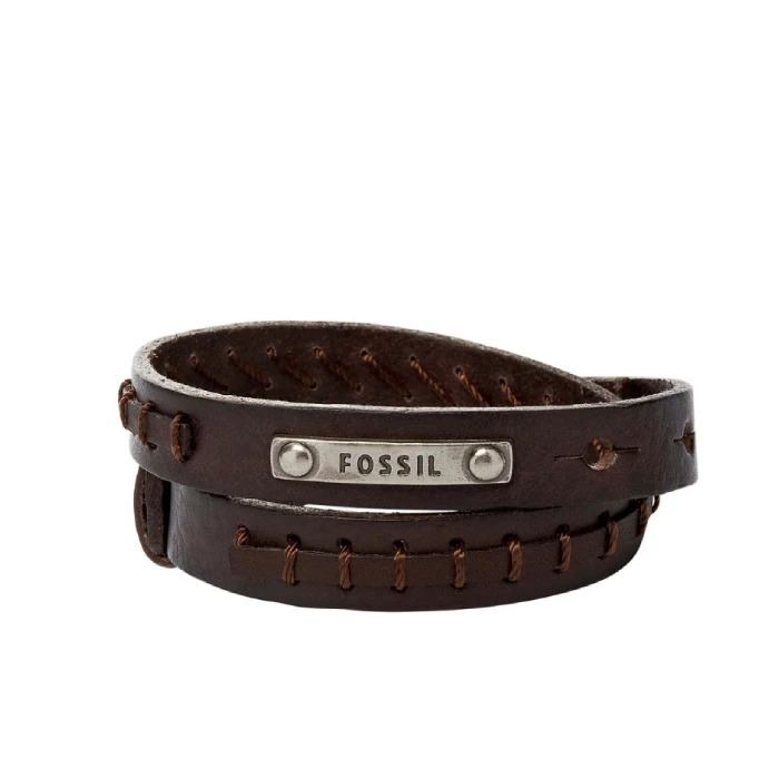 Мъжки гривна от 316l Кожа - с форма