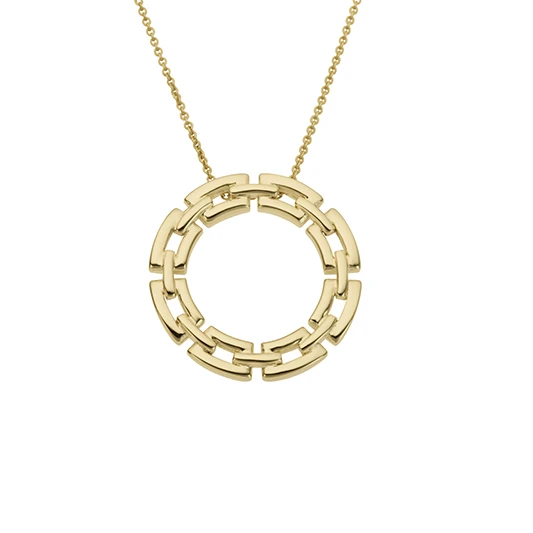 Дамски медальон от 14K Злато Жълто - с форма