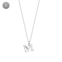 Дамски колие от 925 Сребро - с форма - - Сив