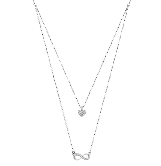 Дамски колие от 925 Сребро - с форма