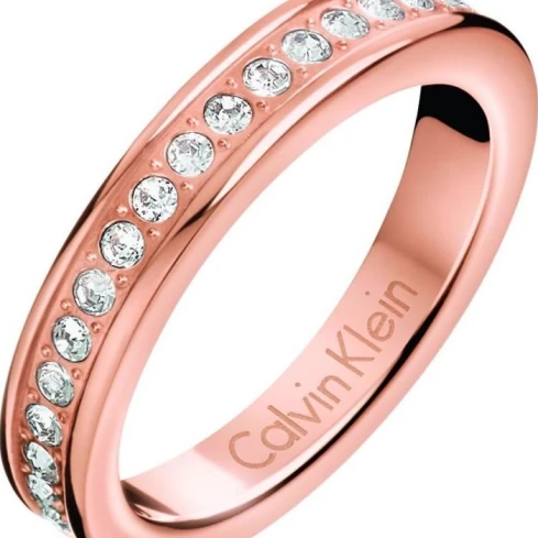 Дамски гривна от 316l Медицинска стомана - с форма Други - Кристали - Розово злато