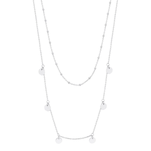 Дамски колие от 925 Сребро - с форма Други