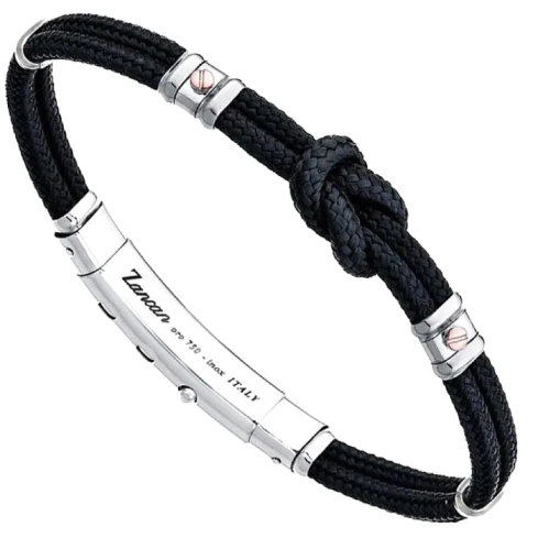 Мъжки гривна от 925 Сребро - с форма