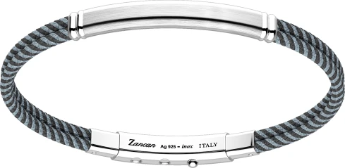 Мъжки гривна от 925 Сребро - с форма Други - - Стомана / Сребро