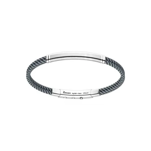 Мъжки гривна от 925 Сребро - с форма Други - - Стомана / Сребро