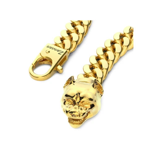 Мъжки гривна от 316l Сребро - с форма