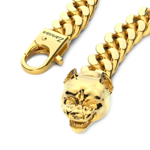 Мъжки гривна от 316l Сребро - с форма