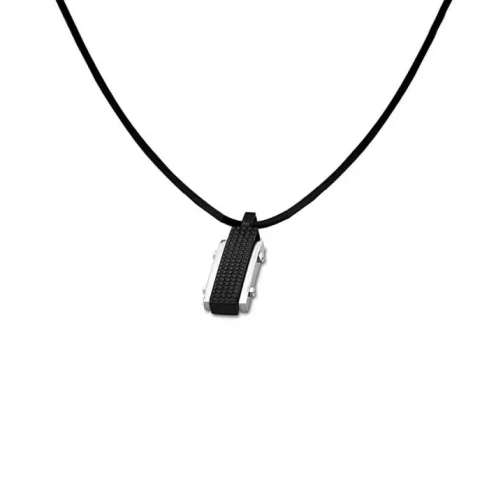 Мъжки колие от 316l Медицинска стомана - с форма Други - - Сив