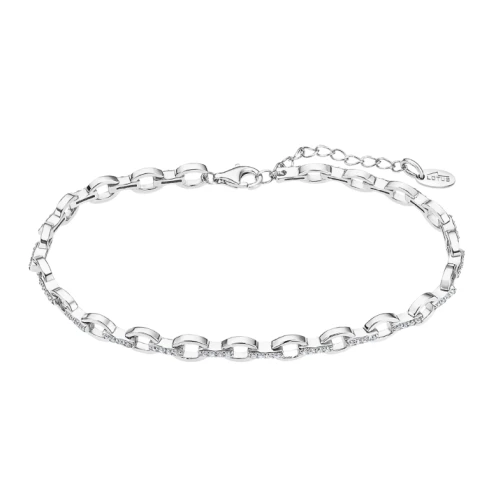 Дамски гривна от 925 Сребро - с форма - - Сив