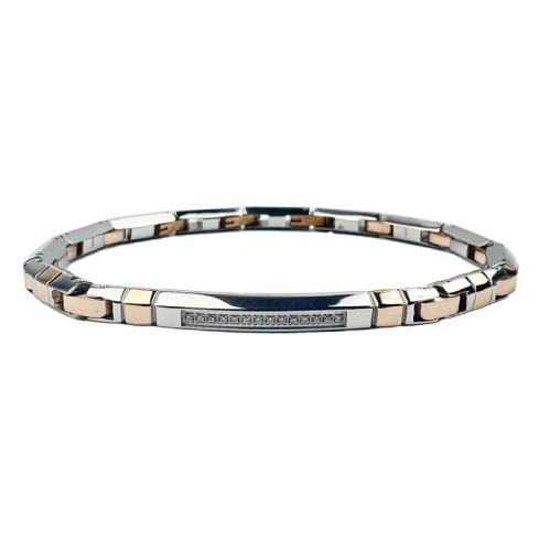 Мъжки гривна от 316l Медицинска стомана - с форма