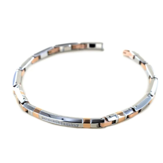 Мъжки гривна от 316l Медицинска стомана - с форма