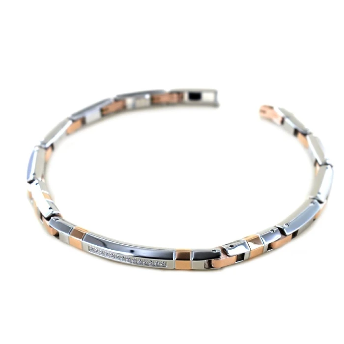 Мъжки гривна от 316l Медицинска стомана - с форма