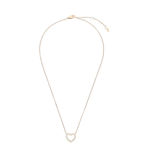 Дамски колие от 316l Медицинска стомана - с форма - - Розово злато