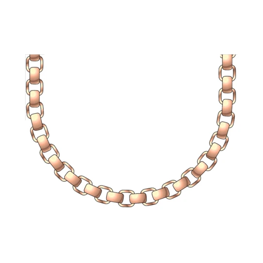 Мъжки колие от 316l Медицинска стомана - с форма