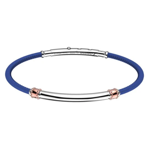 Мъжки гривна от 925 Сребро - с форма Други - - Син