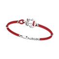 Мъжки гривна от 316l Медицинска стомана - с форма Други - - Червен