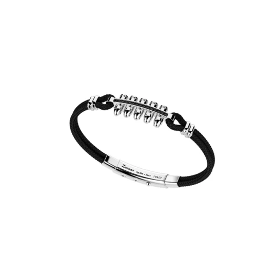 Мъжки гривна от 925 Сребро - с форма - Шпинел