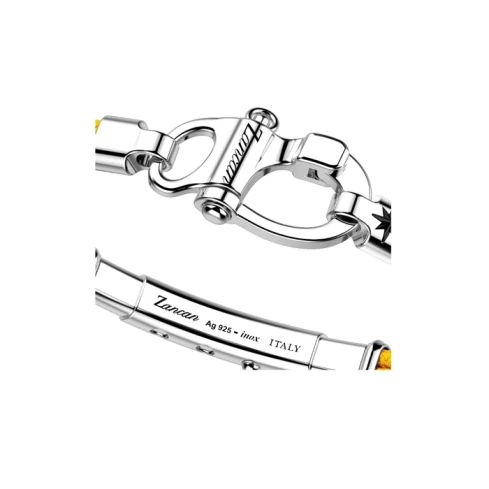 Мъжки гривна от 925 Сребро - с форма