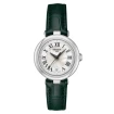 Tissot T126.010.16.113.02 Bellissima Small lady - Дамски ръчен часовник с кварцов механизъм - корпус от Стомана - Естествена кожа - цвят Седеф Зелен