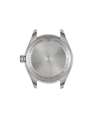 Дамски ръчен часовник с кварцов механизъм - корпус от Стомана - Стоманена верижка - цвят Син