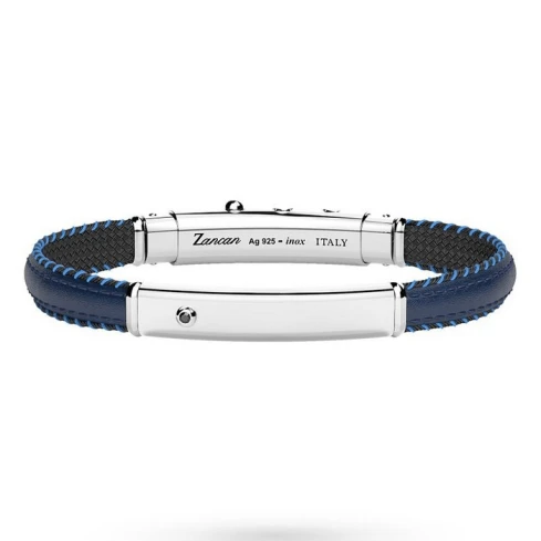 Мъжки гривна от 925 Сребро - с форма