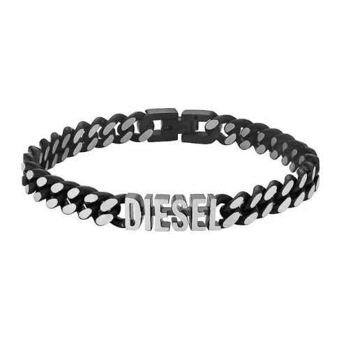 Мъжки гривна от 316l Медицинска стомана - с форма - - Сив