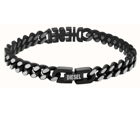 Мъжки гривна от 316l Медицинска стомана - с форма - - Сив