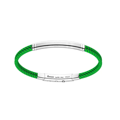 Мъжки гривна от 925 Сребро - с форма Други - - Стомана / Сребро
