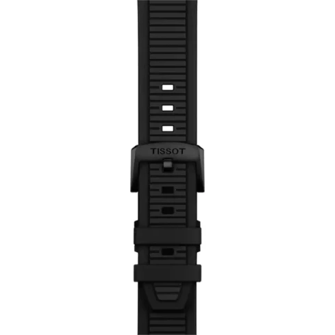 Мъжки ръчен часовник с автоматичен механизъм - корпус от Стомана - Силиконова каишка - цвят Черен Черен